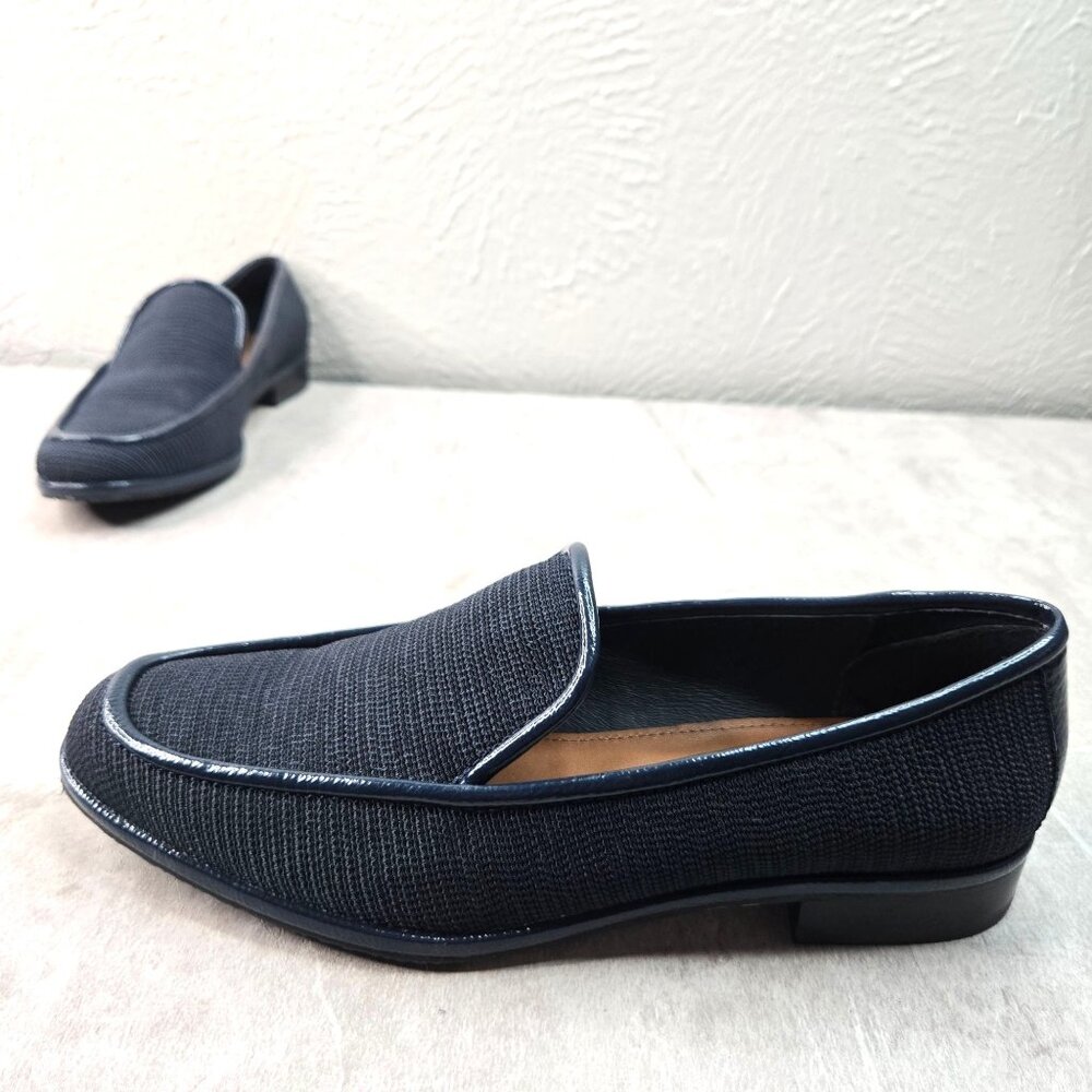 Donald J. Pliner Blue Flats for Effortless Style